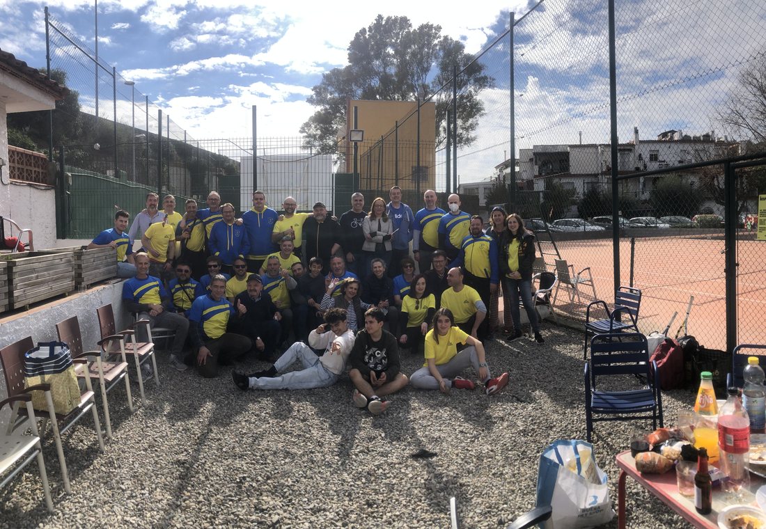 Barbacoa d'equip del CTT Castelldefels